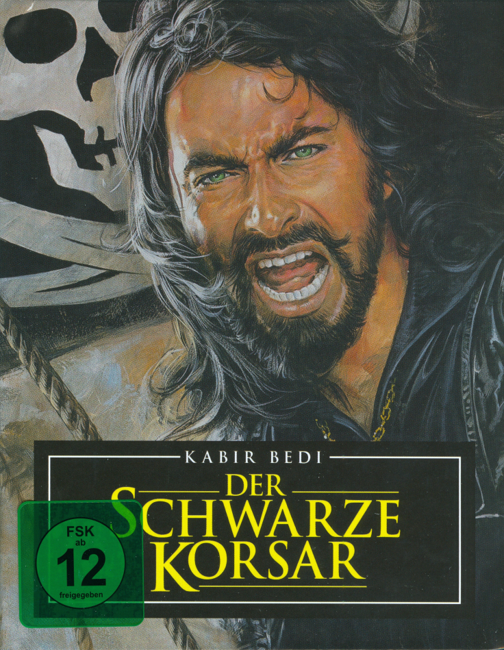 Der schwarze Korsar (1976) Mediabook, Blu-ray + 2 DVDs