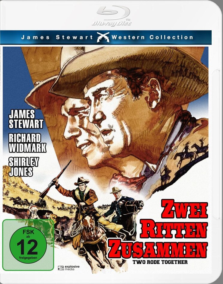 Zwei ritten zusammen (1961) James Stewart Western Collection