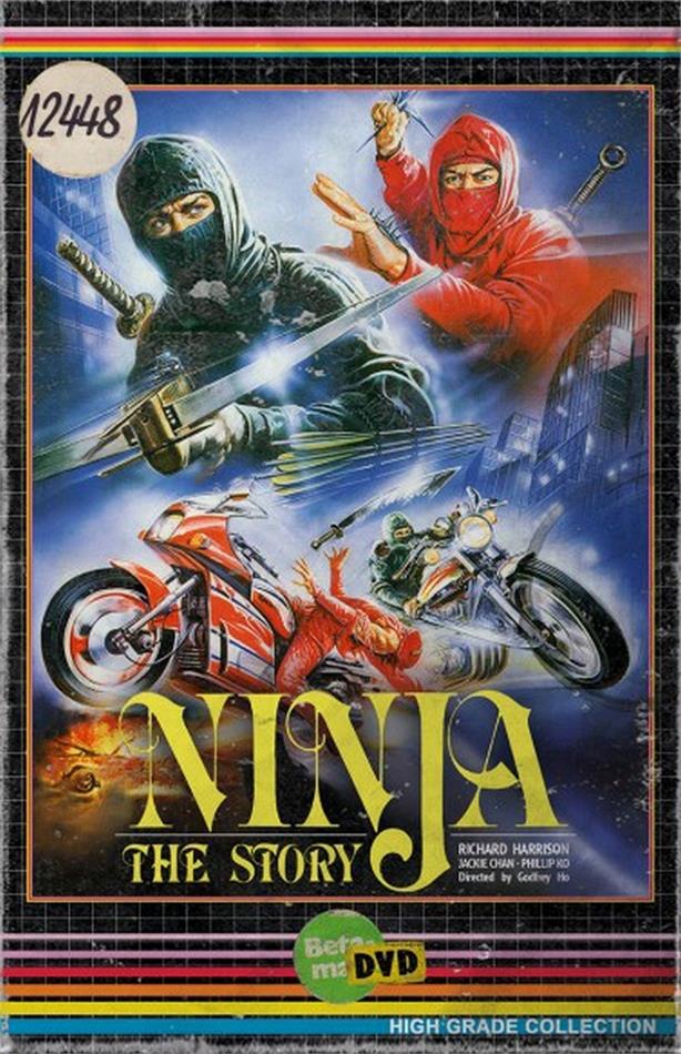 Ninja - The Story (1986) High Grade Collection, Grosse Hartbox, Limited Edition, Uncut