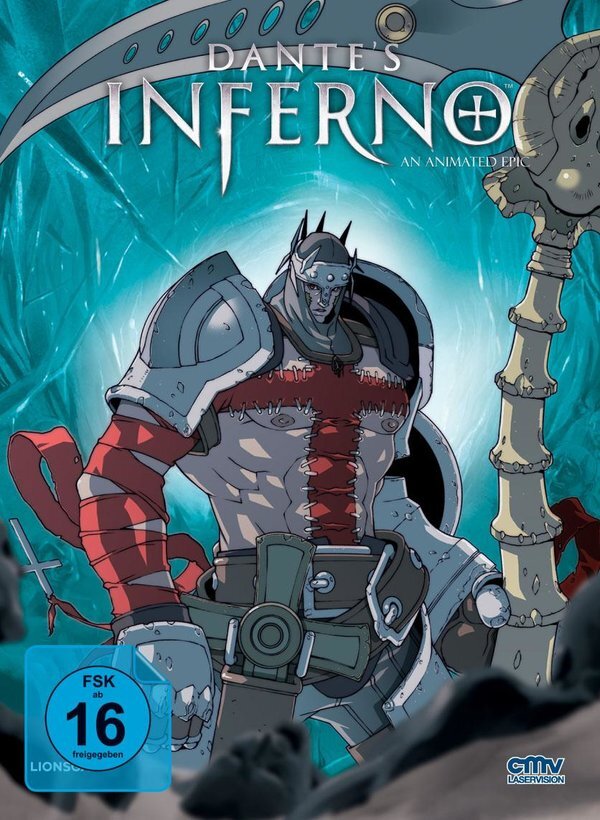 Dante's Inferno (2010) Cover F, Limited Edition, Mediabook, Blu-ray + DVD