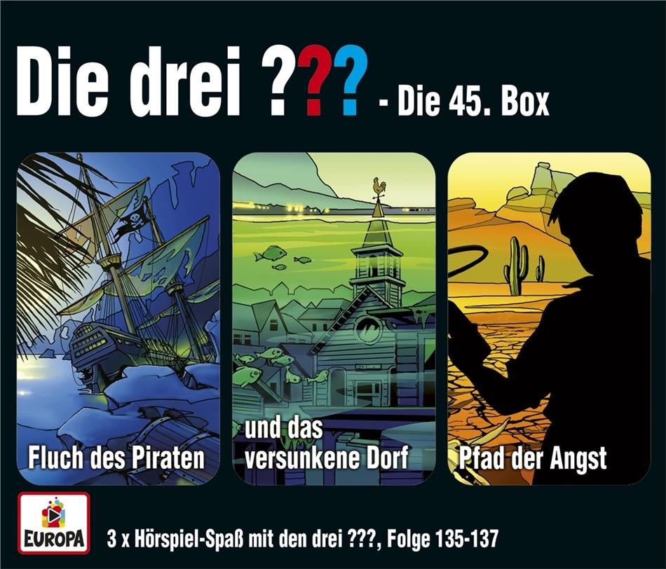 Die Drei ??? - 045/3er Box (Folgen 135,136,137) 3 CDs