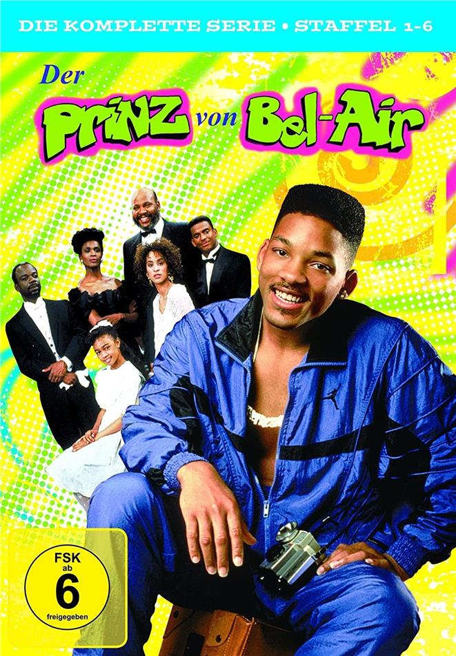 Der Prinz Von Bel-Air - Die komplette Serie - Staffel 1-6 23 DVDs