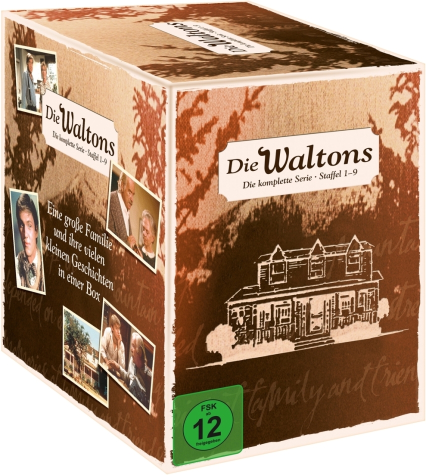 Die Waltons - Die Komplette Serie 58 DVDs