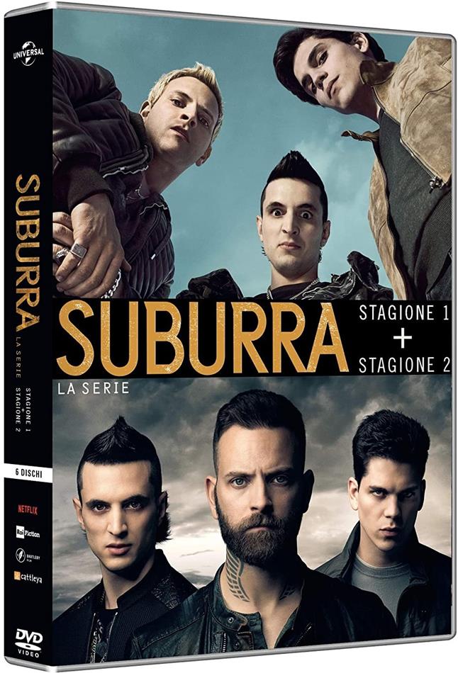 Suburra - La Serie - Stagioni 1 + 2 6 DVDs