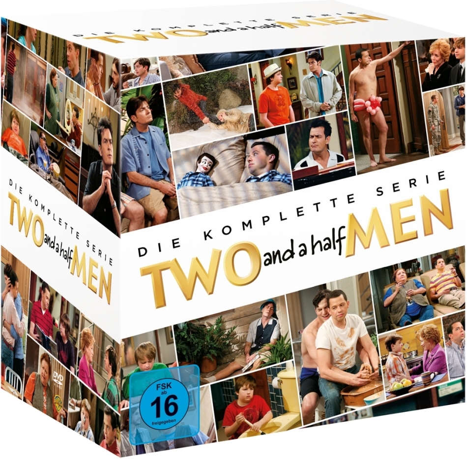 Two and a half men - Die komplette Serie 40 DVDs