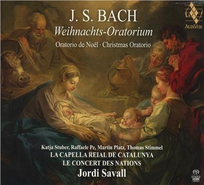 Le Concert des Nations, Johann Sebastian Bach (1685-1750) & Jordi Savall - Christmas Oratorio BWV 248 (SACD + CD)