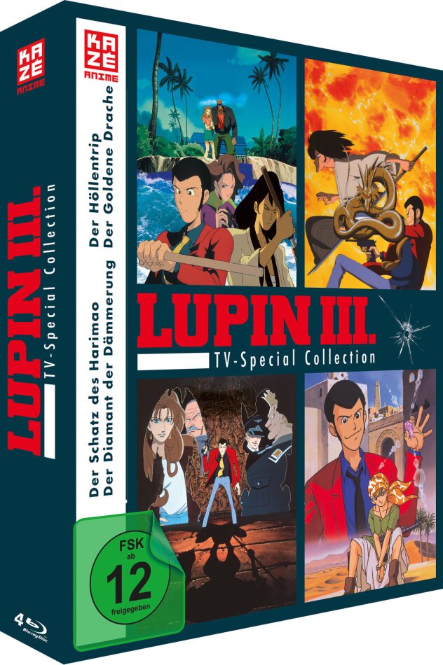 Lupin the 3rd - TV Special Collection 4 Blu-rays
