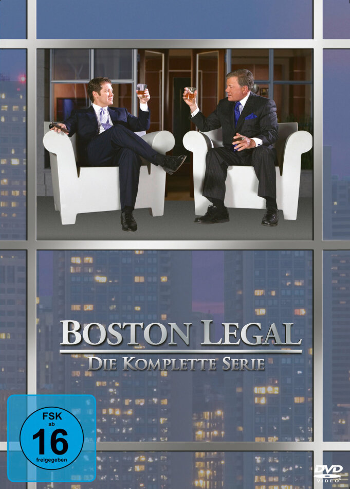 Boston Legal - Die komplette Serie 27 DVDs