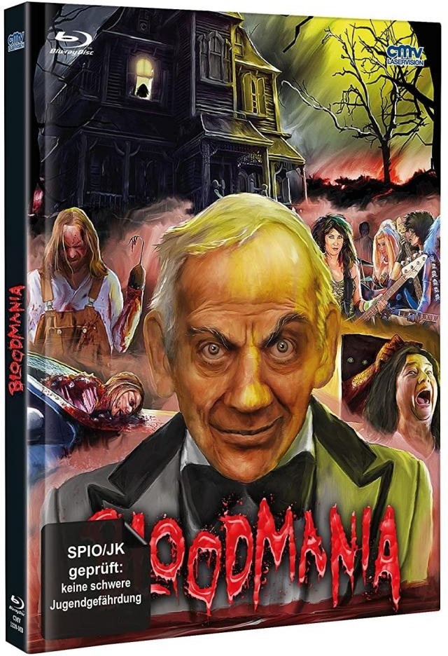 Herschell Gordon Lewis' BloodMania (2017) Cover B, Limited Edition, Mediabook, Blu-ray + DVD