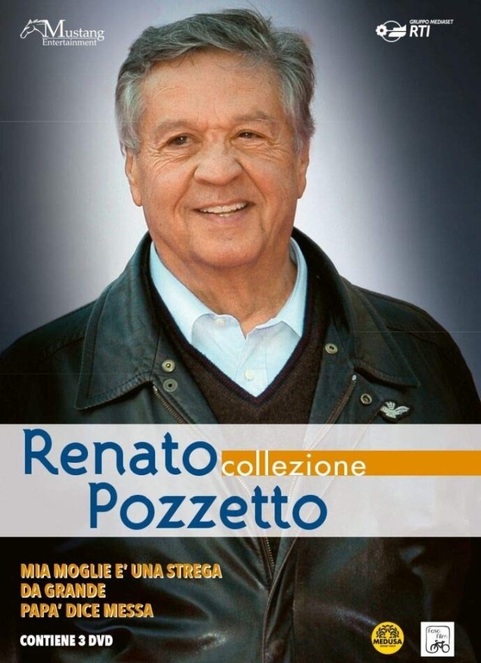 Collezione Renato Pozzetto - Mia moglie è una strega / Da grande / Papà dice messa Box, 3 DVDs