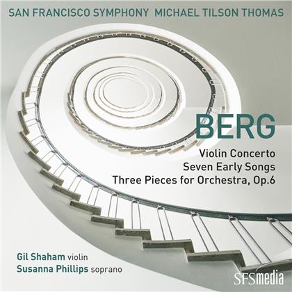 Michael Tilson Thomas & San Francisco Symphony - Violinkonzert, Sieben fr&uuml;he Lieder, Drei Orchester (SACD)