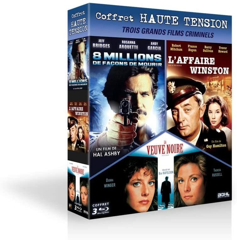 8 millions de façons de mourir / L'affaire Winston / La veuve noire 3 Blu-ray