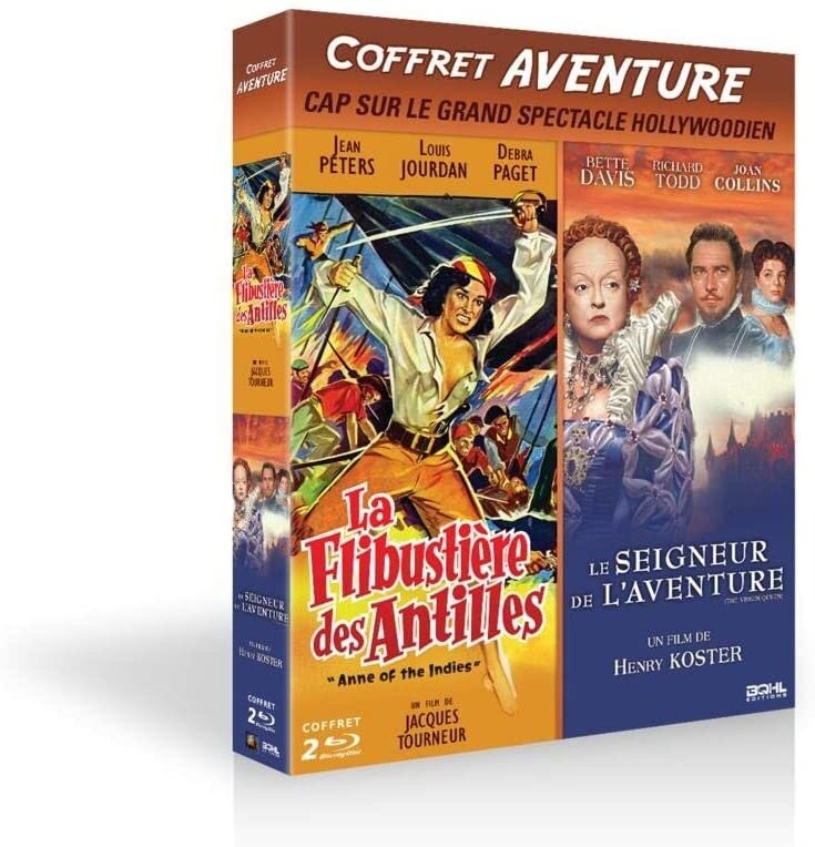 La Flibustière des Antilles / Le seigneur de l'aventure 2 Blu-rays