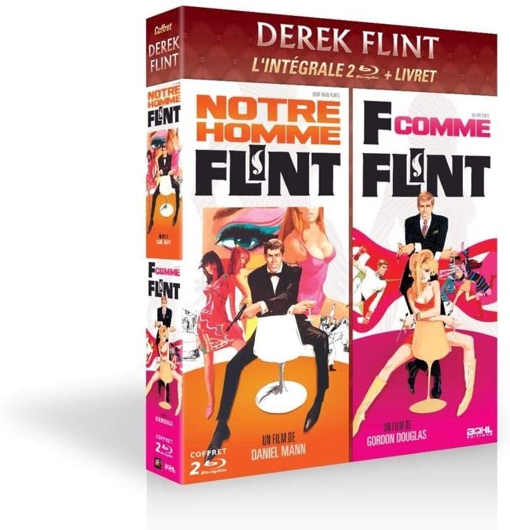 Notre homme Flint / F comme Flint - Derek Flint - L'intégrale 2 Blu-ray