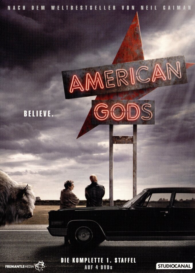 American Gods - Staffel 1 4 DVDs
