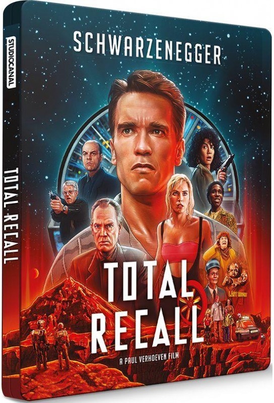 Total Recall (1990) Édition Limitée, Steelbook, 4K Ultra HD + 2 Blu-ray