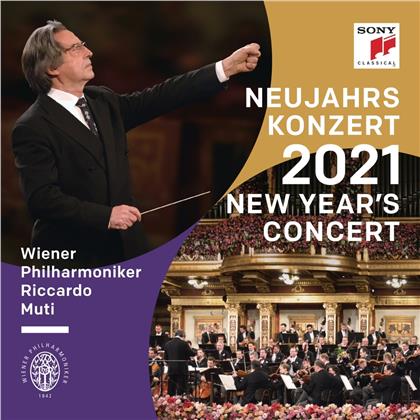Wiener Philharmoniker & Riccardo Muti - Neujahrskonzert 2021 (GSA Version, Booklet Deutsch & English, 2 CD)