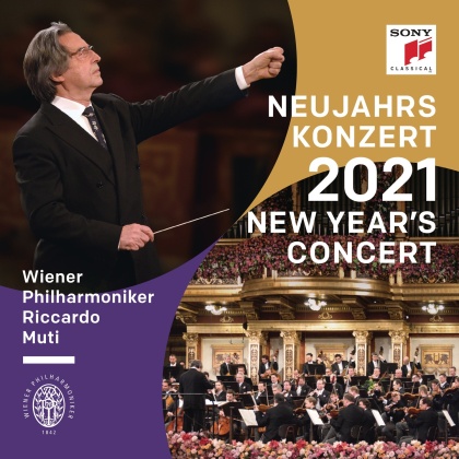 Wiener Philharmoniker & Riccardo Muti - Neujahrskonzert 2021 / New Year's Concert 2021 / C (International Version, Booklet German, English & French, 2 CD)