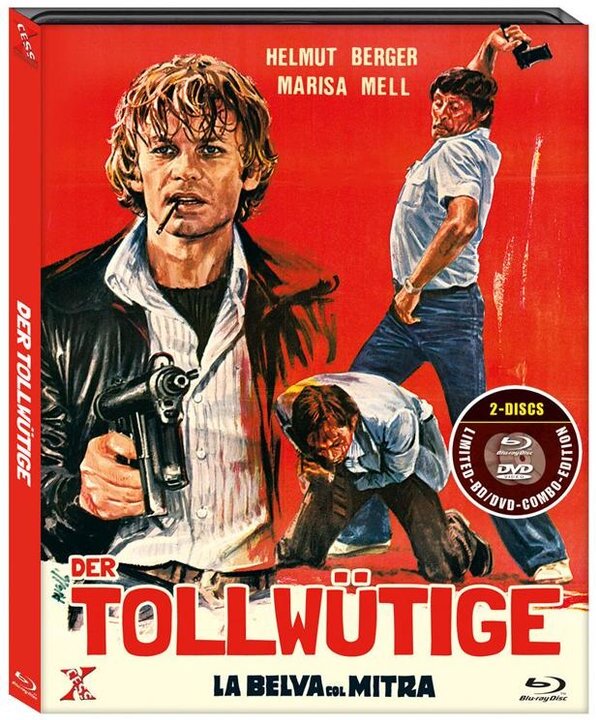 Der Tollwütige (1977) Limited Edition, Uncut, Blu-ray + DVD