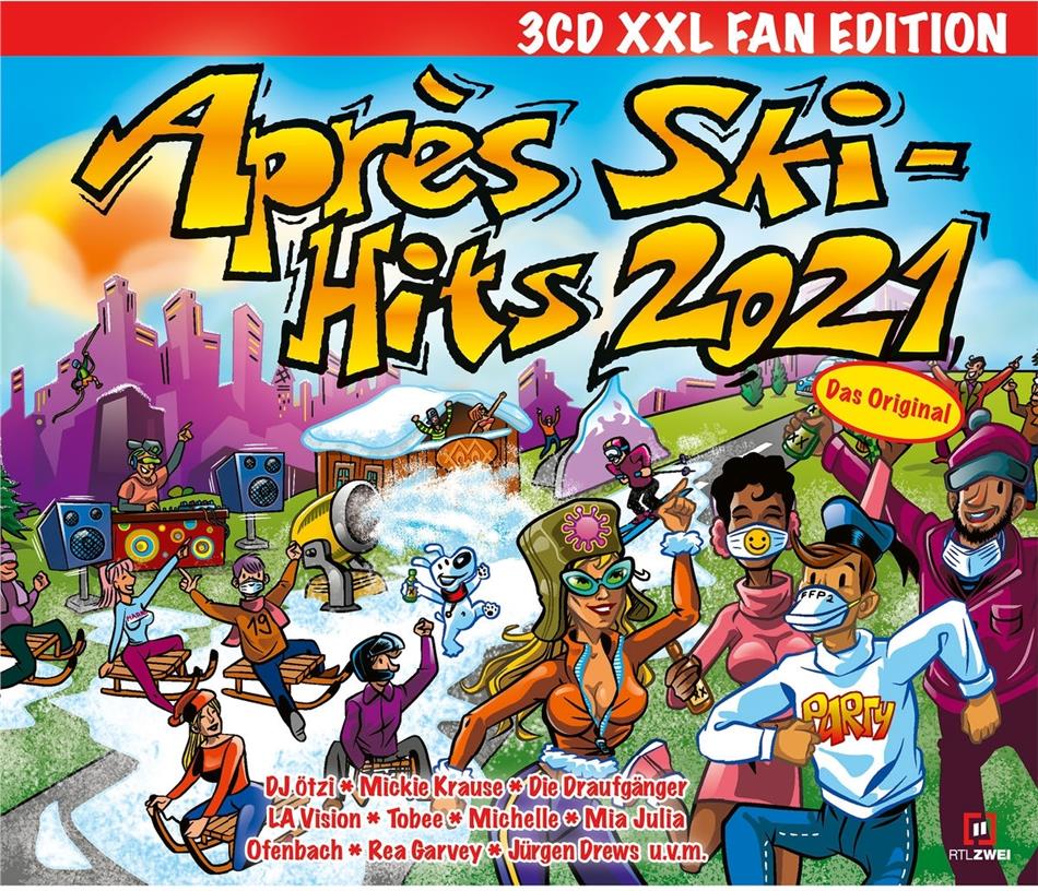 Apres Ski Hits 2021 XXL Fan Edition, 3 CDs