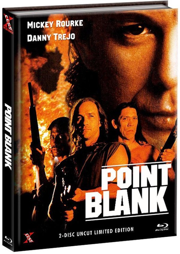Point Blank (1998) Cover A, Limited Edition, Mediabook, Uncut, Blu-ray + DVD