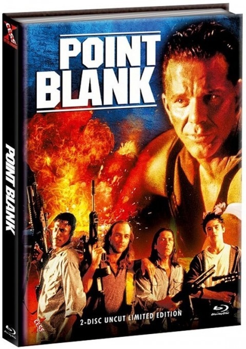Point Blank (1998) Cover C, Limited Edition, Mediabook, Uncut, Blu-ray + DVD