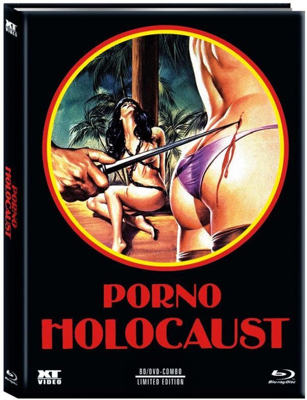 Porno Holocaust (1981) Cover B, Limited Edition, Mediabook, Blu-ray + DVD