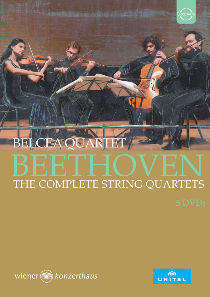 Belcea Quartet - Sämtliche Streichquartette 5 DVDs