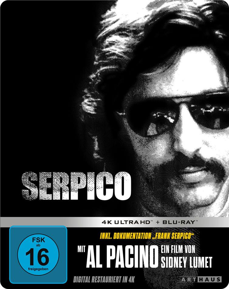 Serpico (1973) Limited Edition, Steelbook, 4K Ultra HD + Blu-ray