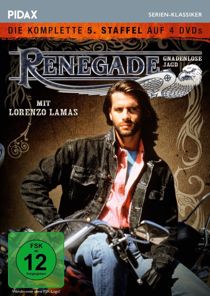 Renegade - Gnadenlose Jagd - Staffel 5 Pidax Serien-Klassiker, 4 DVDs