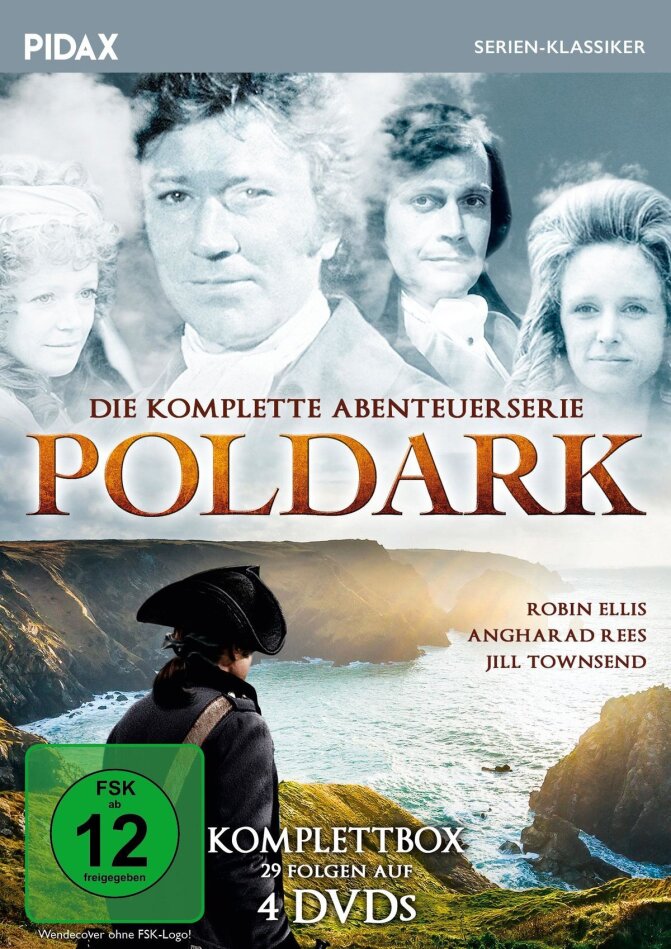 Poldark - Komplettbox Pidax Serien-Klassiker, 4 DVDs