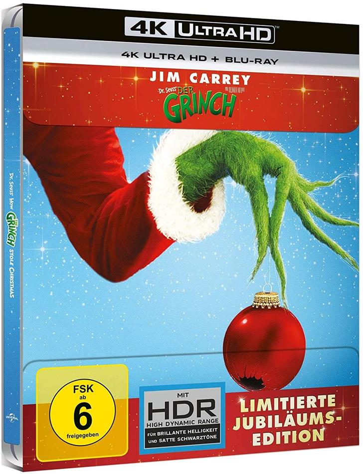Der Grinch (2000) Limited Edition, Steelbook, 4K Ultra HD + Blu-ray