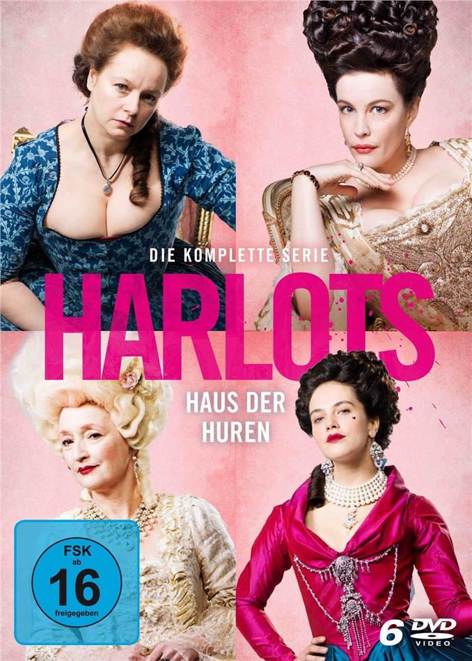 Harlots - Haus der Huren - Die komplette Serie - Staffel 1-3 6 DVDs