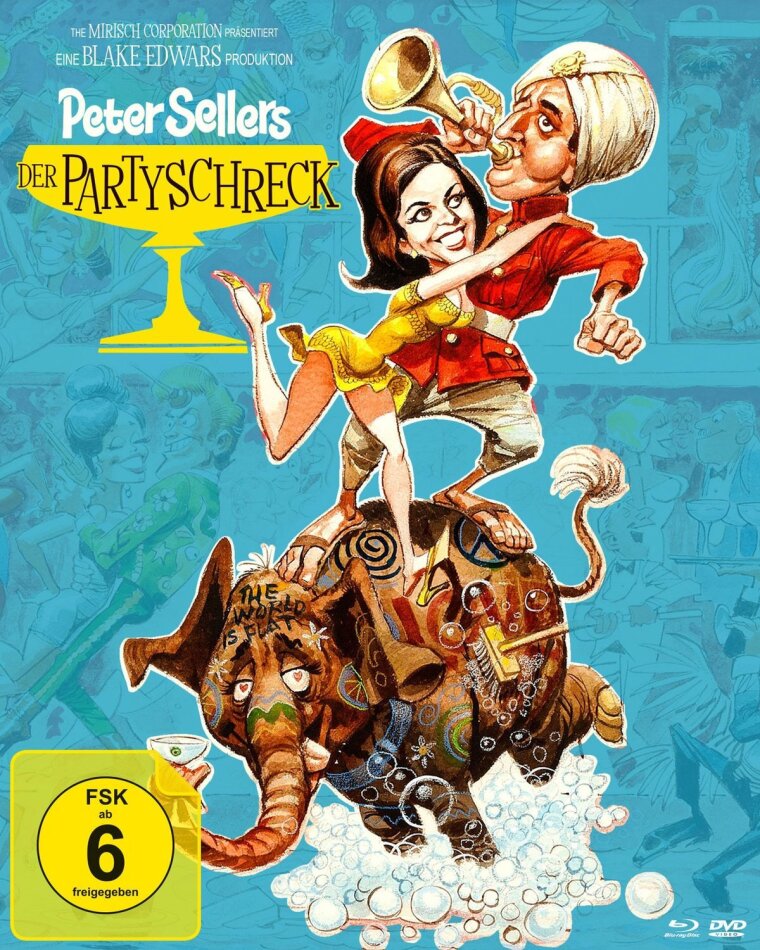 Der Partyschreck (1968) Digibook, Special Edition, Blu-ray + 2 DVDs