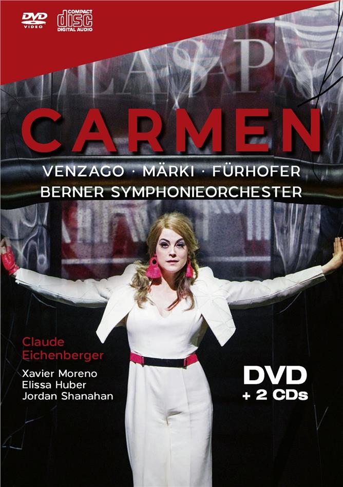 Venzago, Märki, Fürhofer & Berner Symphonieorchester - Carmen - Konzert Theater Bern 2018 DVD + 2 CDs