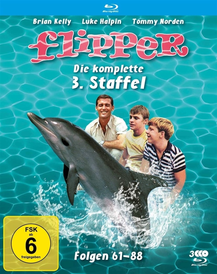 Flipper - Staffel 3 Fernsehjuwelen, Schuber, 3 Blu-rays
