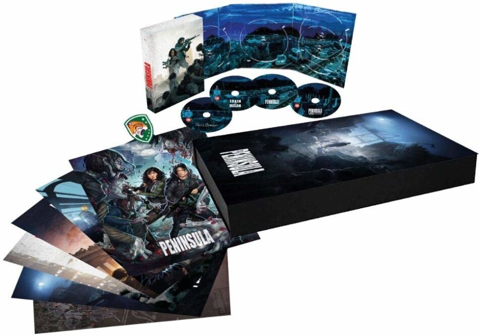 Peninsula (2020) Digipack, Schuber, Limited Deluxe Edition, 4K Ultra HD + 3 Blu-rays