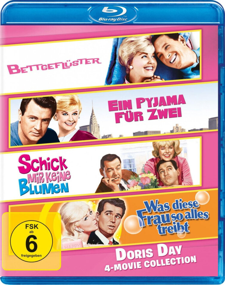 Doris Day Collection 4 Blu-rays