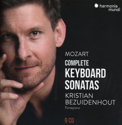 Wolfgang Amadeus Mozart (1756-1791) & Kristian Bezuidenhout - Complete Keyboard Sonatas (9 CDs)