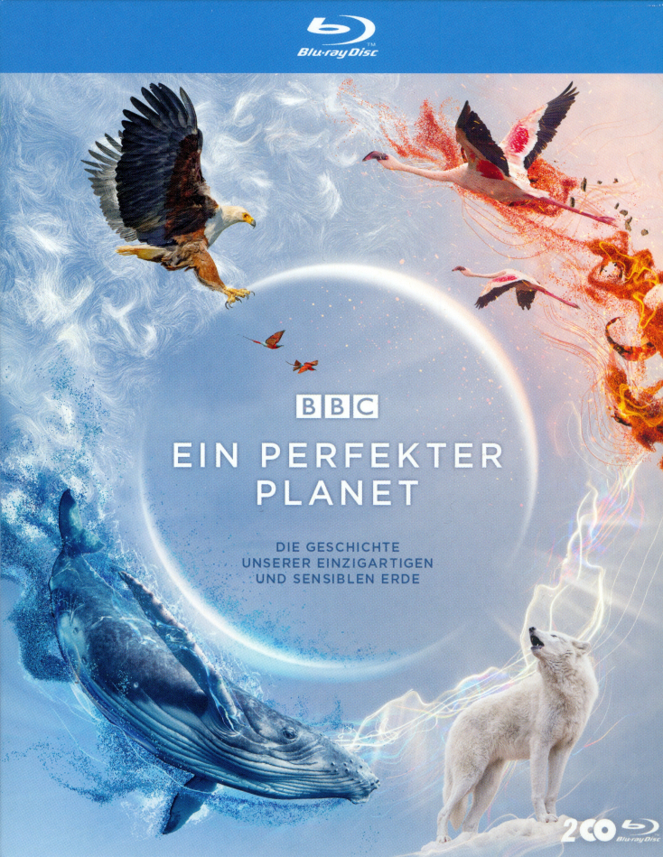 Ein perfekter Planet - Die Geschichte unserer einzigartigen und sensiblen Erde BBC Earth, Schuber, Uncut, 2 Blu-rays