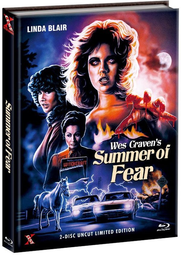 Summer of fear (1978) Cover B, Limited Edition, Mediabook, Uncut, Blu-ray + DVD