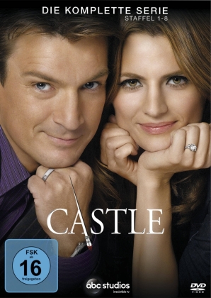 Castle - Die komplette Serie - Staffel 1-8 (45 DVDs)