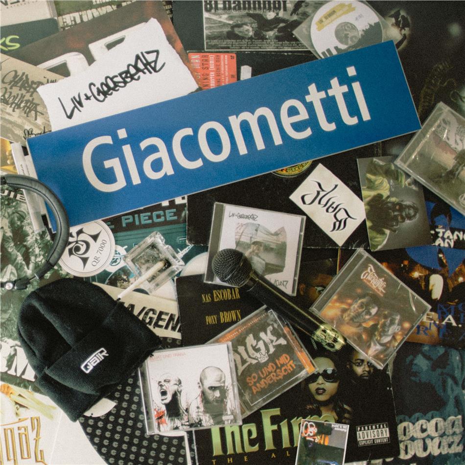 LIV & Geesbeatz - Giacometti 2 LP