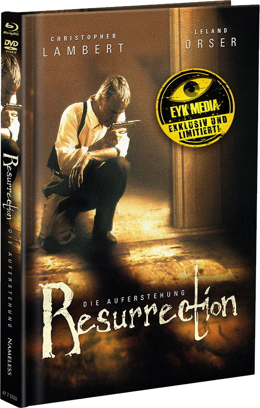 Resurrection - Die Auferstehung (1999) Cover B, Limited Edition, Mediabook, Blu-ray + DVD
