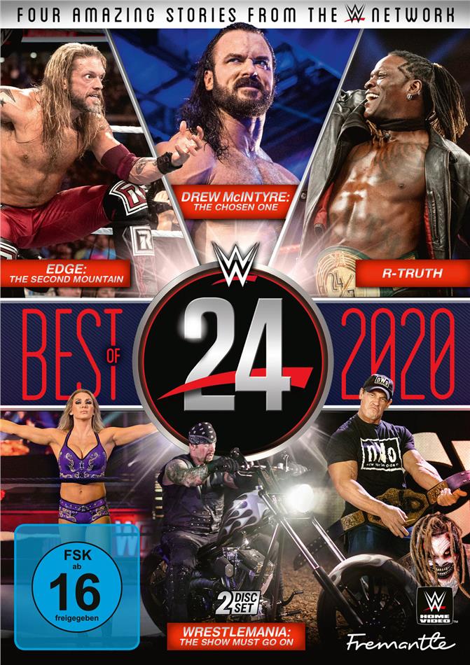 WWE 24 - The Best of 2020 2 DVDs
