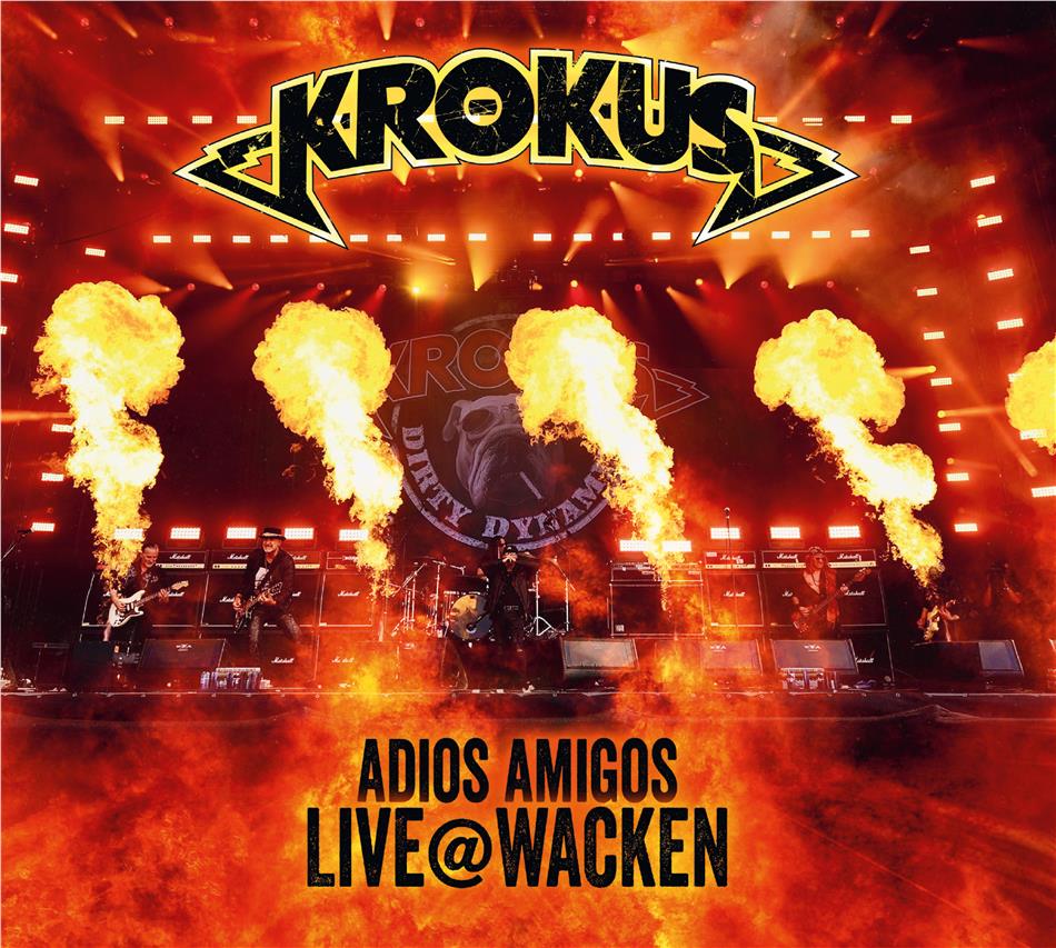 Krokus - Adios Amigos Live @ Wacken CD + DVD