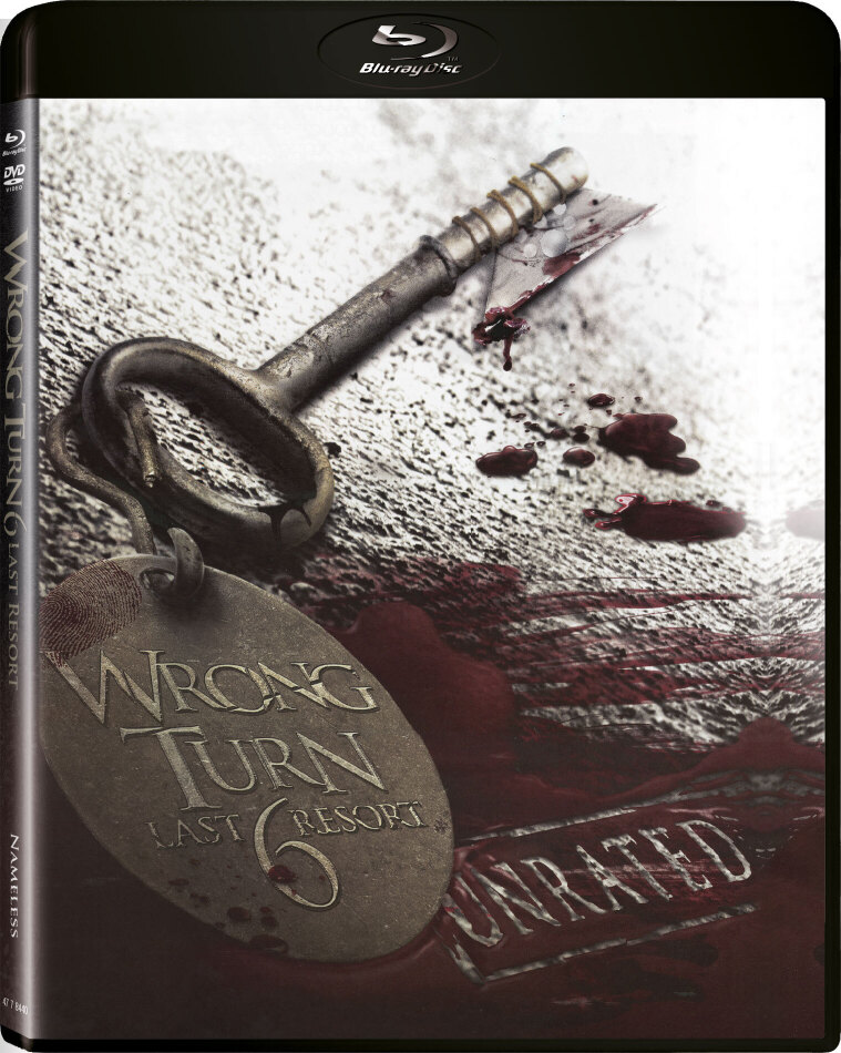 Wrong Turn 6 - Last Resort (2014) Limited Edition, Unrated, Blu-ray + DVD