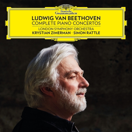 The London Symphony Orchestra, Ludwig van Beethoven (1770-1827), Sir Simon Rattle & Krystian Zimerman - Complete Piano Concertos (5 LP)