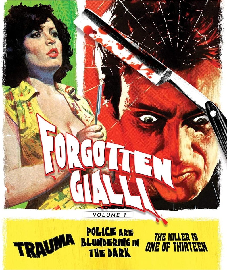 Forgotten Gialli - Volume 1 3 Blu-rays