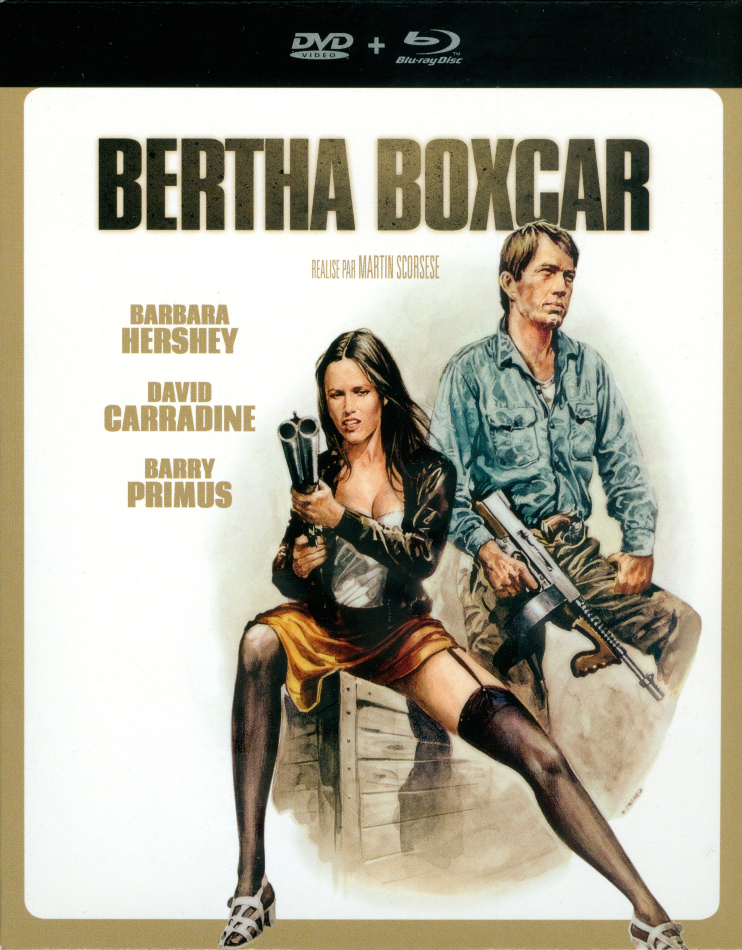 Bertha Boxcar (1972) Schuber, Digibook, Blu-ray + DVD